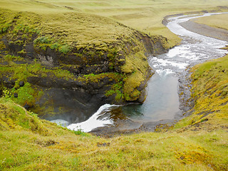 Image showing natural scenery in Iceland