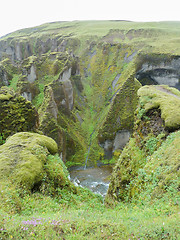 Image showing natural scenery in Iceland