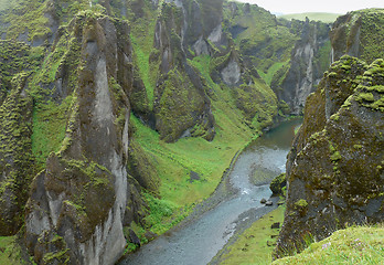 Image showing natural scenery in Iceland