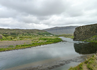 Image showing natural scenery in Iceland