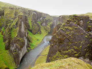 Image showing natural scenery in Iceland