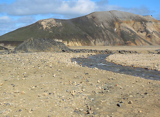 Image showing natural scenery in Iceland