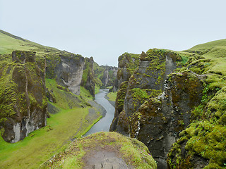 Image showing natural scenery in Iceland