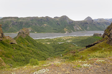 Image showing natural scenery in Iceland