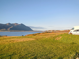 Image showing natural scenery in Iceland