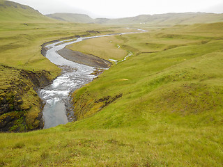 Image showing natural scenery in Iceland