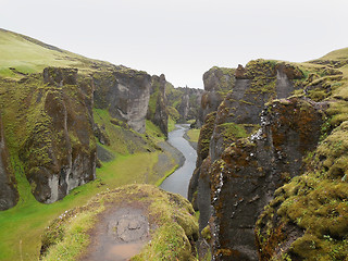 Image showing natural scenery in Iceland