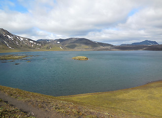 Image showing natural scenery in Iceland