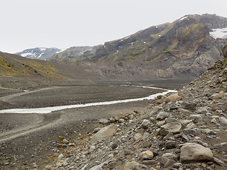 Image showing natural scenery in Iceland