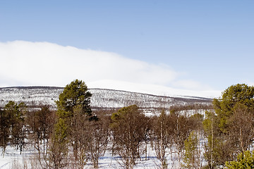 Image showing Winter Mountain Landscape