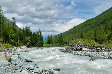 Image showing Akkem river