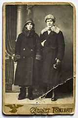 Image showing Young family old photograph of ancestors