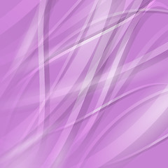 Image showing Abstract Pink Wave Background. 