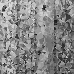 Image showing Abstract Grey Polygonal Background