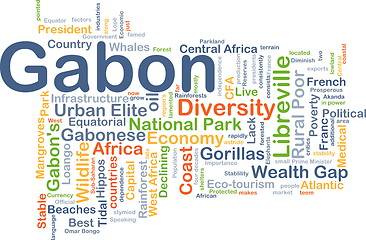 Image showing Gabon background concept