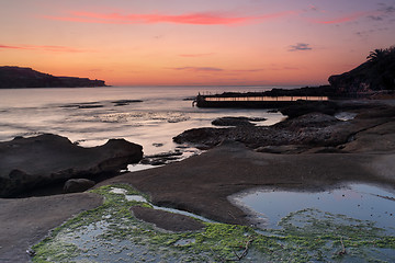 Image showing Dawn skies at Malabar