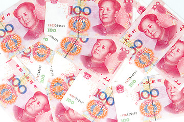 Image showing China Currency in white background