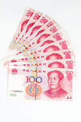 Image showing China Currency in white background