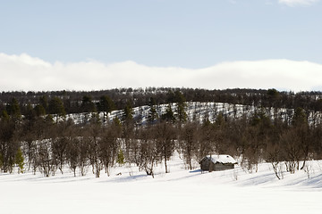 Image showing Cabin in the Mountains