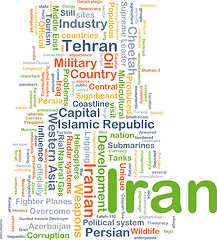 Image showing Iran background concept