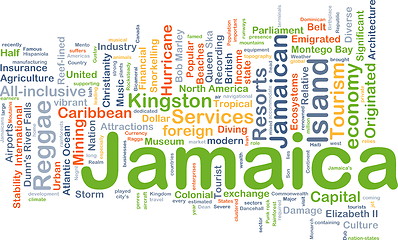 Image showing Jamaica background concept