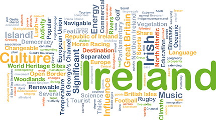 Image showing Ireland background concept