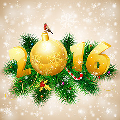 Image showing New Year Background