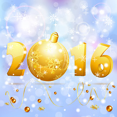 Image showing New Year background