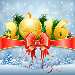 Image showing New Year Background