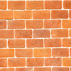 Image showing brick in  italy old wall and texture material the background