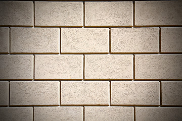 Image showing brick in  italy  wall and  background