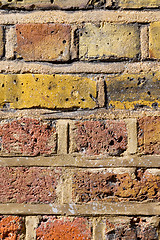 Image showing in london    of a ancien wall and ruined  