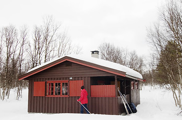 Image showing Winter Cabin