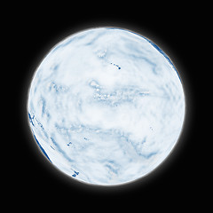 Image showing Pacific Ocean on planet Earth