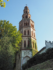 Image showing Moncanino Tower in San Mauro