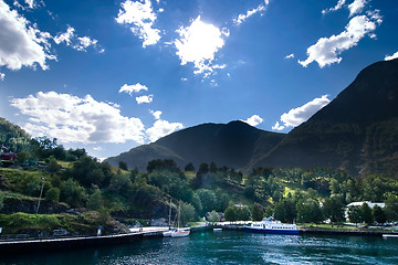 Image showing Aurlandsfjord