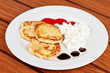 Image showing Cheese pancakes