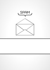 Image showing spam envelope