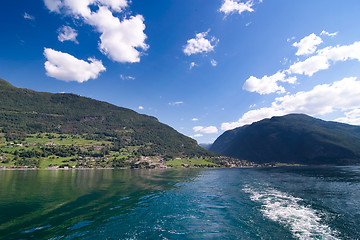 Image showing Norway Fjord Scenic