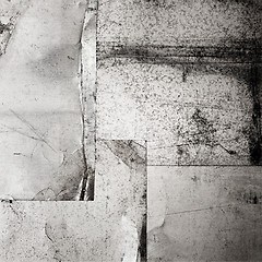 Image showing scratched grunge metal sheets