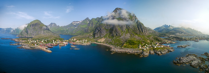 Image showing Picturesque Lofoten in Norway