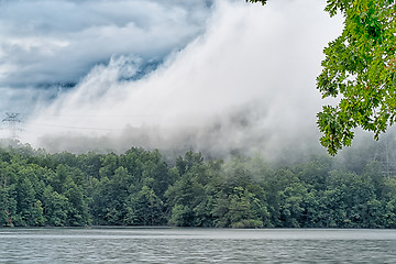 Image showing lake santeetlah in great smoky mountains