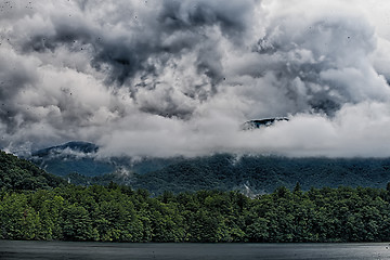 Image showing lake santeetlah in great smoky mountains