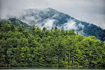 Image showing lake santeetlah in great smoky mountains