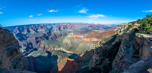 Image showing grand view of grand canyon at sunset