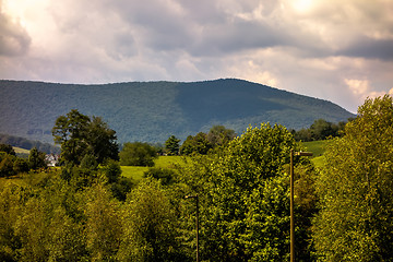 Image showing  Ashe County  mountains North Carolina Seen From the Blue Ridge 