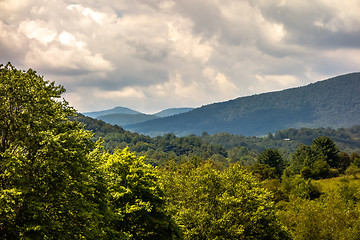 Image showing  Ashe County  mountains North Carolina Seen From the Blue Ridge 