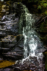 Image showing juney whank water falls in great smoky mountains