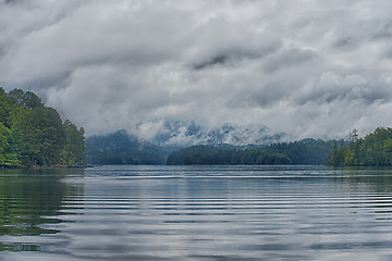 Image showing lake santeetlah in great smoky mountains