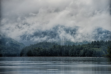 Image showing lake santeetlah in great smoky mountains